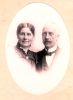 Caroline Charlotte von Eyben and Albert Poulsen